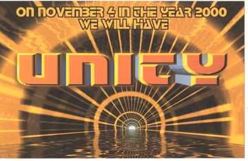 Unity flyer, Tucson, November 4, 2000