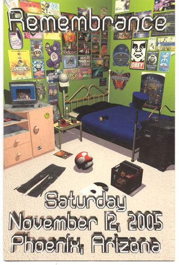 Remembrance flyer, Phoenix, November 12, 2005