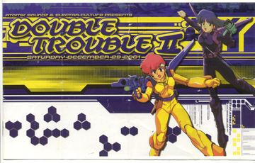 Double Trouble II flyer, Tucson, December 29, 2001