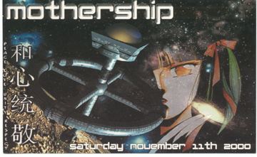 Mothership flyer, Tucson, November 11, 2000