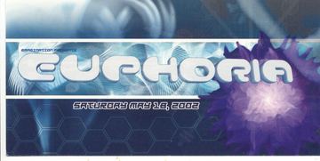 Euphoria flyer, Tucson, May 18, 2002