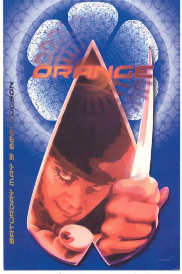 Orange flyer, Tucson, May 5, 2001