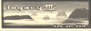 Legacy III flyer, Tucson, c. 1997