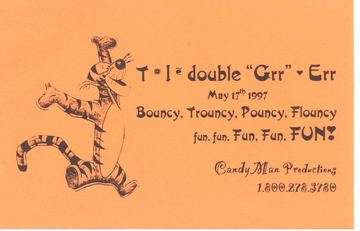 T-I double Grr Err flyer, Tucson, May 17, 1997
