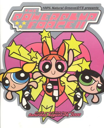 The Powerpuff Force II flyer, Tucson, August 26, 2000