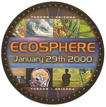Ecosphere flyer, Tucson, January 29, 2000