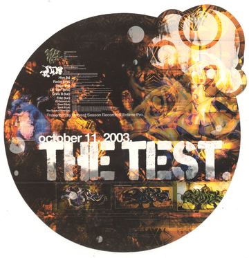 The Test flyer, Tucson, October 11, 2003