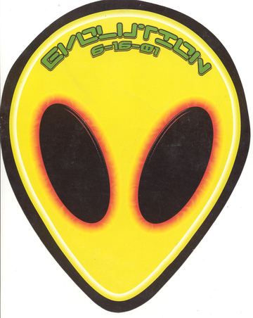 Evolution flyer, Tucson, June 16, 2001
