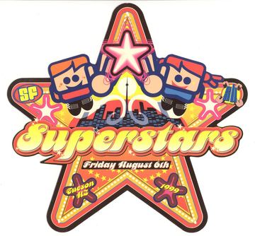 Superstars flyer, Tucson, August 6, 1999