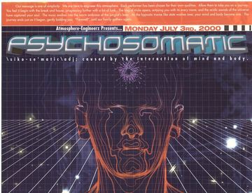Psychosomatic flyer, Tucson, July 3, 2000