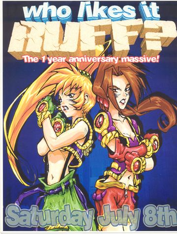 Who Likes It RUFF? flyer, Tucson, July 8, 2000 (best guess)