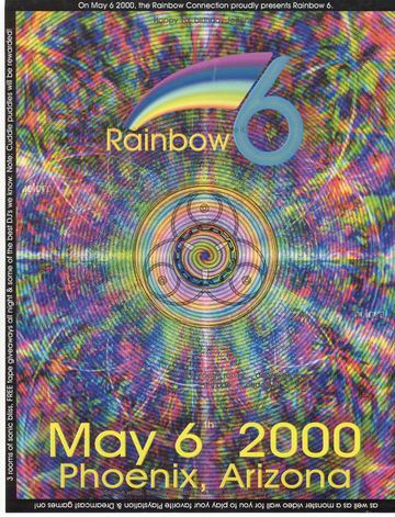 Rainbow 6 flyer, Phoenix, May 6, 2000