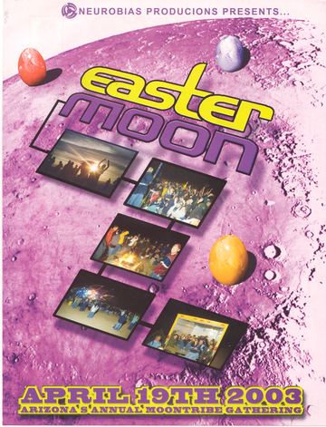 Easter Moon flyer, Tucson, April 19, 2003