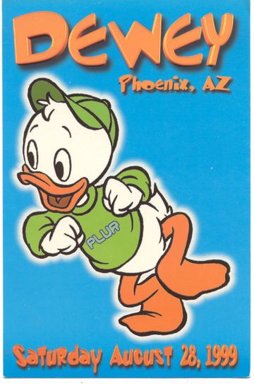 Dewey flyer, Phoenix, August 28, 1999