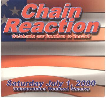 Chain Reaction flyer, Tucson, July 1, 2000