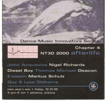 NT30 2000 Afterlife flyer, Phoenix, December 31, 1999