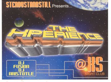 The Hyperience flyer, XS Night Club, Tucson, Date unknown