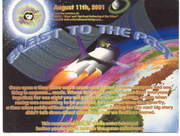 Blast to the Past flyer, Tucson, August 11, 2001
