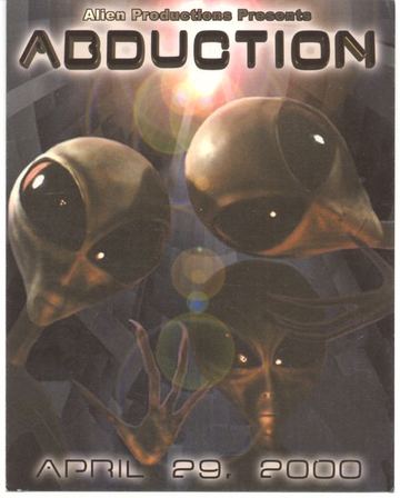 ABDUCTION flyer, Tucson, April 29, 2000