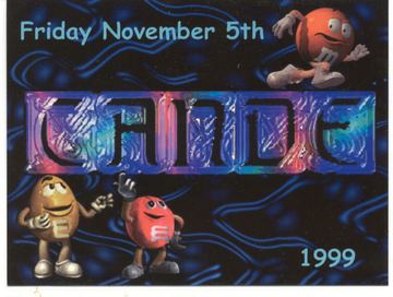 Candy flyer, Tucson, November 5, 1999