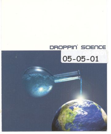 Droppin' Science flyer, Tucson, May 5, 2001