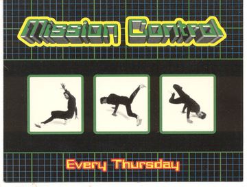 Mission Control flyer, Tucson, c. 1998