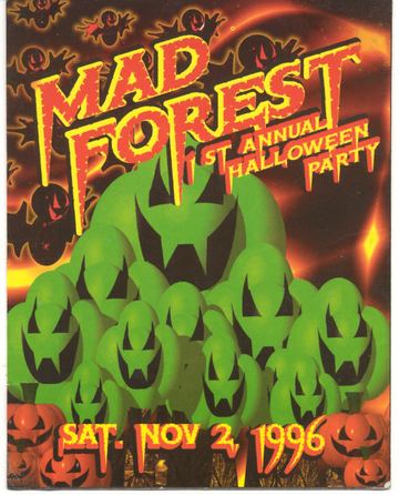 Mad Forest flyer, Tucson, November 2, 1996