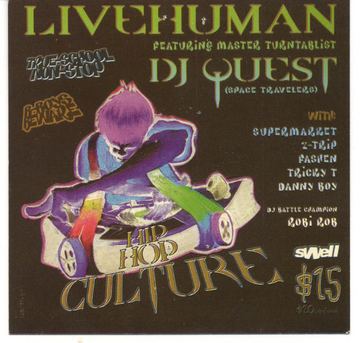 LIVEHUMAN flyer, Tucson, Date unknown