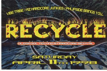 RECYCLE flyer, Tucson, April 11, 1998