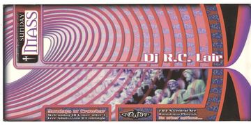 Sunday Mass, DJ R.C. Lair flyer, Crowbar, Phoenix, Date unknown