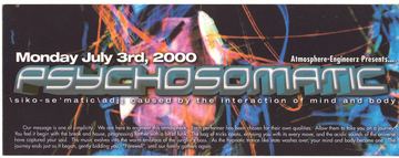 Psychosomatic flyer, Tucson, July 3, 2000