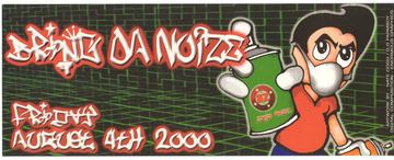 Bringin' Da Noize flyer, Tucson, August 4, 2000