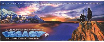 Legacy 2 flyer, Tucson, April 20, 1996