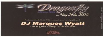 Dragonfly flyer, Crowbar, Tucson, May 26, 2000