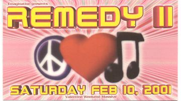 Remedy II flyer, Tucson, February 10, 2001