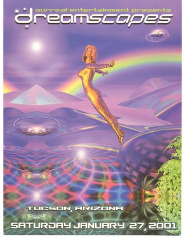 Dreamscapes flyer, Tucson, January 27, 2001