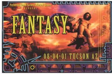 Fantasy flyer, Tucson, August 4, 2001