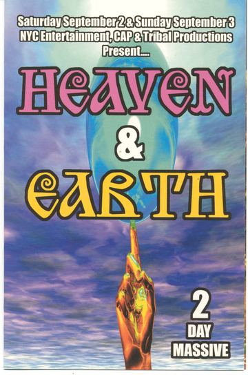 Heaven & Earth flyer, Tucson, September 2, 2000