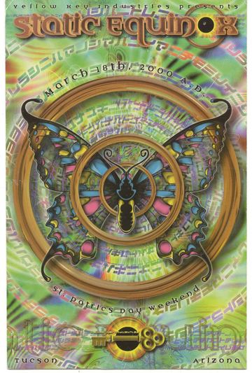 Static Equinox flyer, Tucson, March 18, 2000
