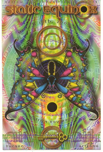 Static Equinox flyer, Tucson, March 18, 2000