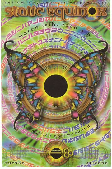 Static Equinox flyer, Tucson, March 18, 2000