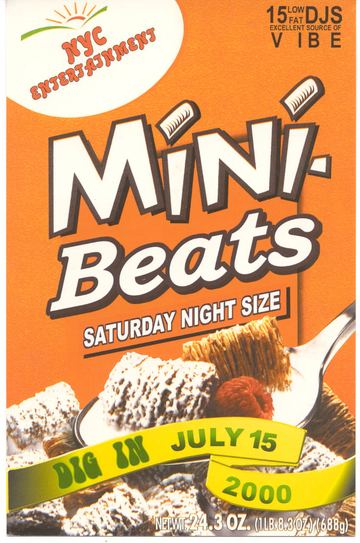 Mini-Beats flyer, Tucson, July 15, 2000