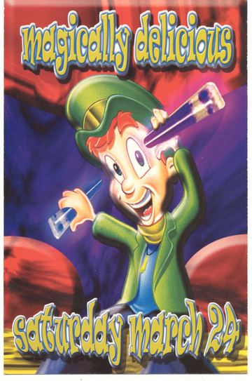 Magically Delicious flyer, Tucson, March 24, 2001 (best guess)