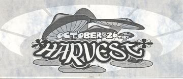Harvest flyer, Tucson, October 26, 1996 (year estimated)