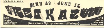 Breakazoid flyer, Tucson, May 29, year unknown