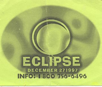 Eclipse flyer, Tucson, December 27, 1997