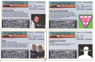 Funktion :) flyer, Tucson, November 25, 2000