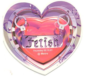 Fetish flyer, Metro, Tucson, February 15, 2001