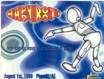 Happybotty flyer, Phoenix, August 1, 1998