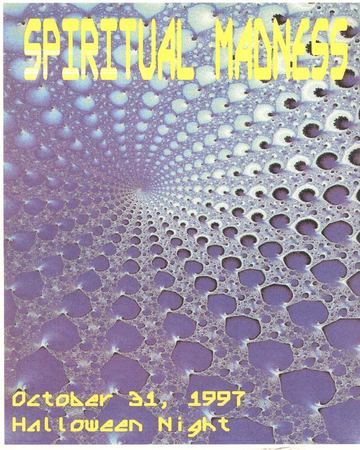 Spiritual Madness flyer, Tucson, October 31, 1997